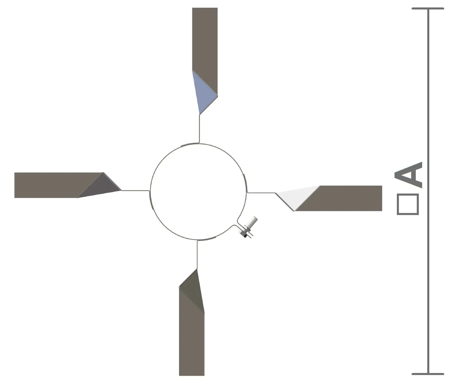 Központosító gyűrű
