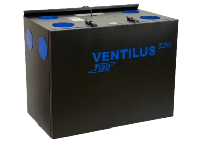 TQD Ventilus 330 SE - Központi hővisszanyerős szellőztető (felső csonkos)